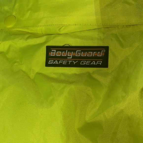 Body Guard Safety Gear Heavyweight Yellow Reflective Warm Jacket - Picture 8 of 9